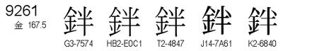 U+9261